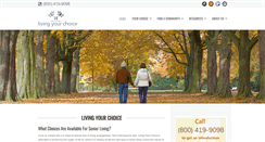Desktop Screenshot of livingyourchoice.com